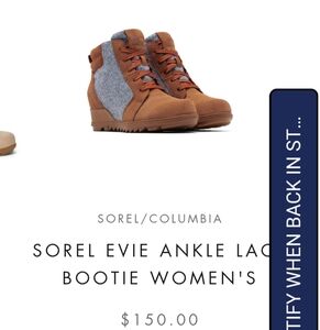 Sorel wedge boots